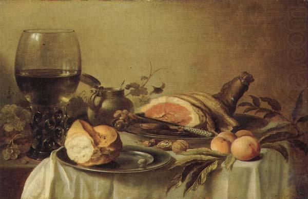 Breakfast with Ham, Pieter Claesz